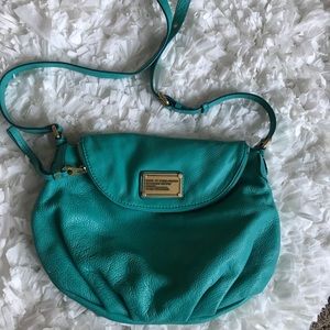 Turquoise Marc Jacobs crossbody
